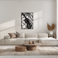 Ornamental Violin Metal Wall Art - Musical Instrument Decor- KAF259