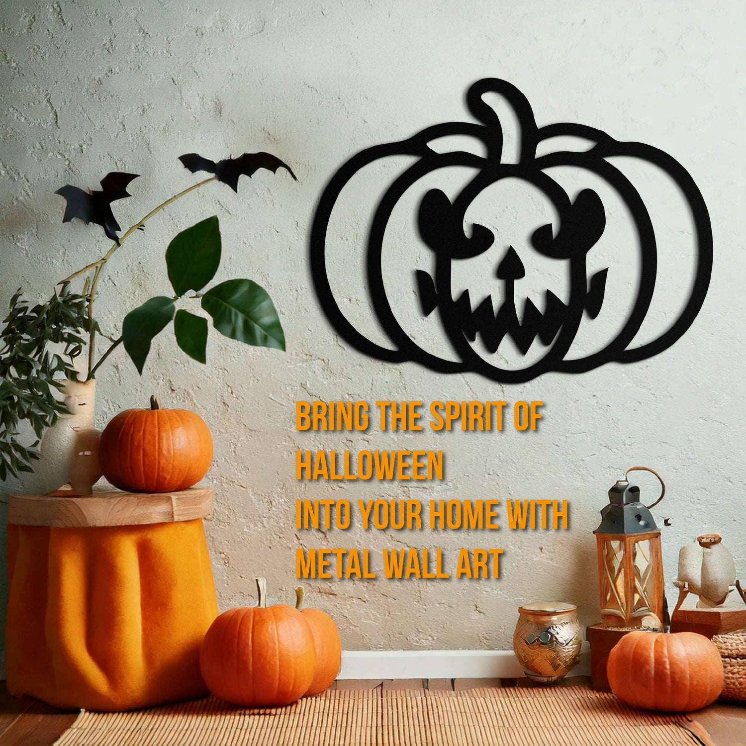 Bring the Spirit of Halloween into Your Home with Metal Wall Art
