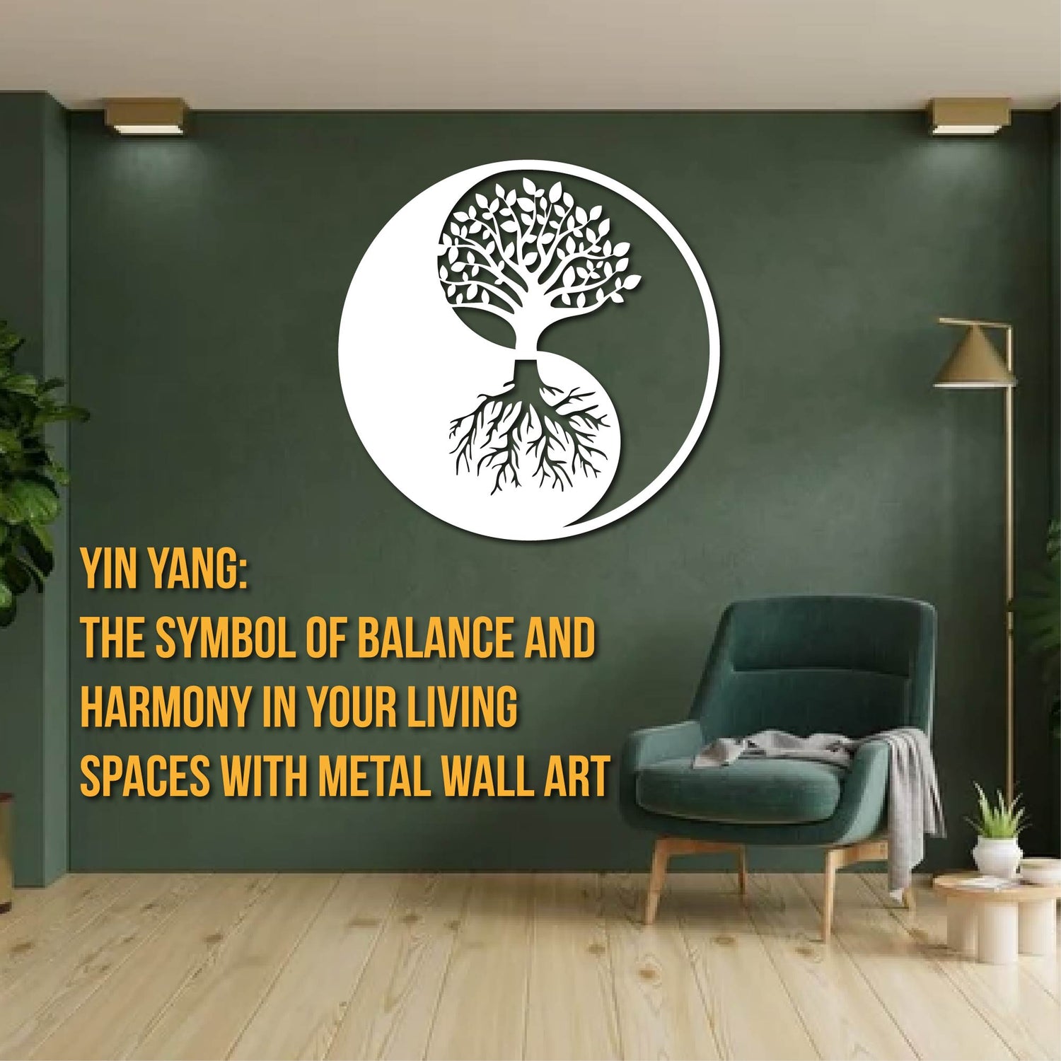 Yin Yang: The Symbol of Balance and Harmony in Your Living Spaces with Metal Wall Art