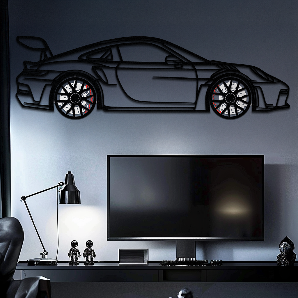 Metal Car Wall Art