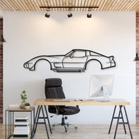 1979 Chevrolet Corvette metal car wall art – iconic classic sports car silhouette