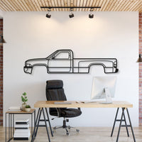 1994 Ram 3500 2nd Gen Metal Car Wall Art - MT0253