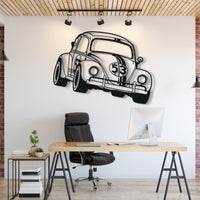 Herbie Fully Loaded Metal Car Silhouett