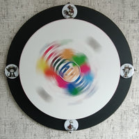 Truth or Dare Wall Spinner – Round Metal Game Decor - KAFWGA017