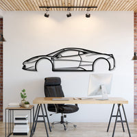 2010 458 Italia  Metal Car Wall Art - MT0396