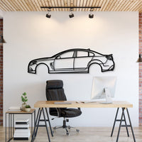 2015 Chevrolet SS Metal Wall Art Laser Cut 2 Mm Steel Silhouette