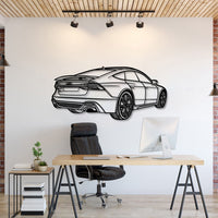 2022 Audi RS7 perspective metal wall art – sleek luxury sedan silhouette décor