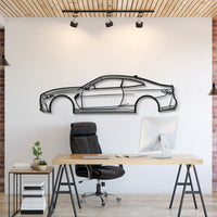 2022 BMW G82 M4 Laser‑Cut Metal Wall Art Silhouette Design