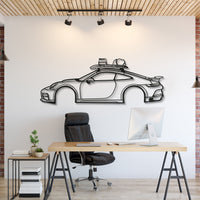 2023 911 Dakar Metal Car Wall Art - MT0820