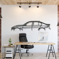 BMW M3 F80 metal car wall art silhouette for garage décor