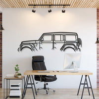 Wrangler Classic Metal Car Wall Art - MT1110
