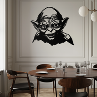 Gollum Metal Wall Art - Fantasy-Inspired Steel Silhouette for Movie Lovers - KAF467