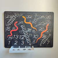 Mini Wall Climb & Slide Game – Compact Metal Wall Art - KAFWGA014